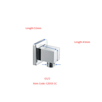 Square Messing Duschausstrich