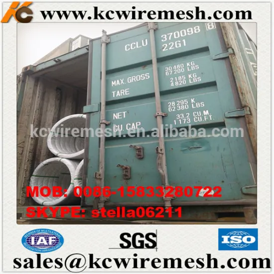 Here!!!!!! KangChen high carbon hot dipped galvanized oval wire cattle farm fence High tensile fence wire