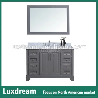 High Quality American Standard Soild Wood Bathroom Vanity