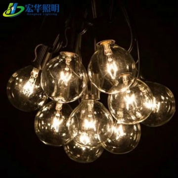 G40 Globe Bulb Light E12 E14 Christmas Outdoor Festoon String Lights