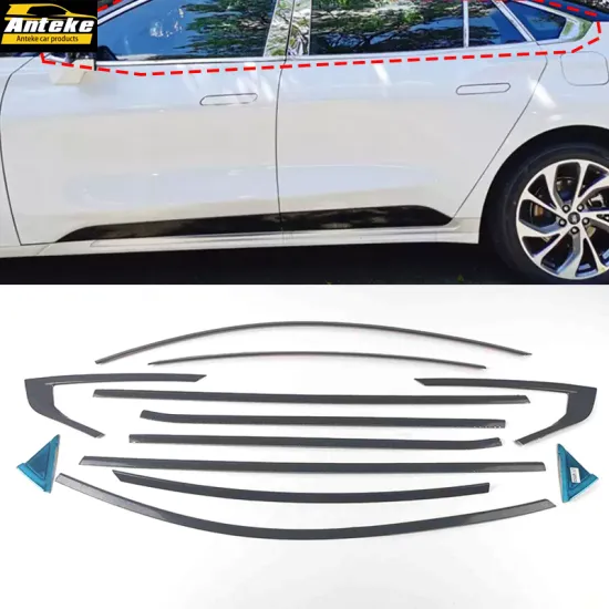 2022 Ford Mondeo Car Stainless Steel Exterior Trim Window Chrome Strips