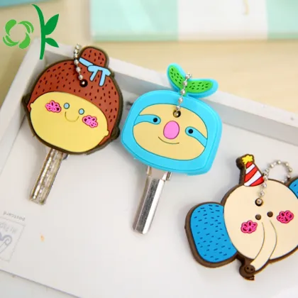 Customized Silicone Key Cover Various Designs Key Caps