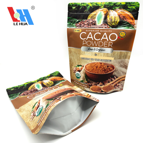 Customized Aluminium Foil Bags For Cacao Powder Packaging