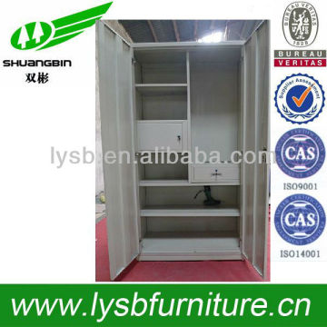 Best selling durable high quality 2 door detachable wardrobe
