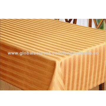 Polyester Jacquard nappe avec de diverses couleurs