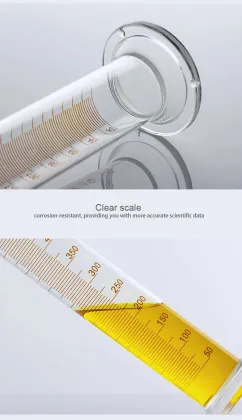 High Boro 3.3 Glass Graduated Measuring Cylinder - Laboratory Glassware