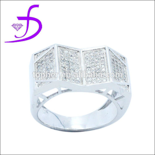 925 sterling silver jewelry wholesale ring gemstone silver men rings