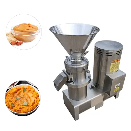 Nut Butter and Paste Grinding Machine: Rice Cocoa Chilli Paste Bean Sesame Colloid Mill