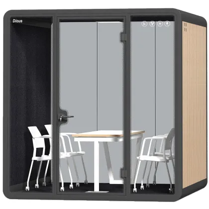 Custom Made Acoustical Soundproof Office Pods & Phone Booths