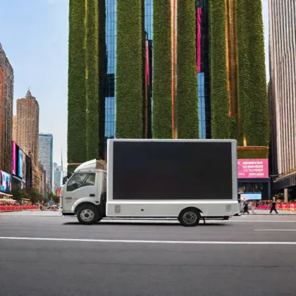 Waterproof P3 LED Mobile Screens for Vehicle Truck Van Advertising