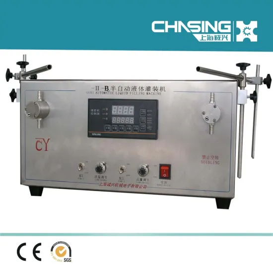 Shanghai Chasing Semi-automatic liquid Filling Machine