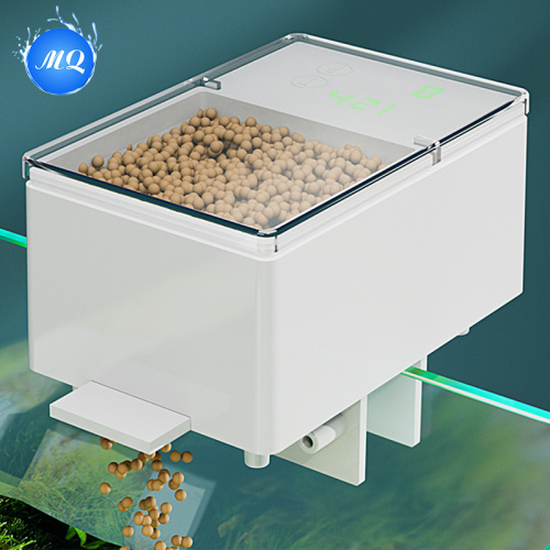 Dispenser makanan akuarium mini untuk tangki kecil