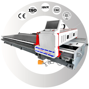 HUNSONE High Speed Stainless Metal Sheet CNC V-Cutting Grooving Machine