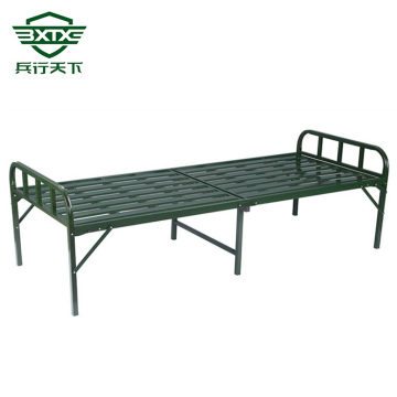 Blow molding double folding bed