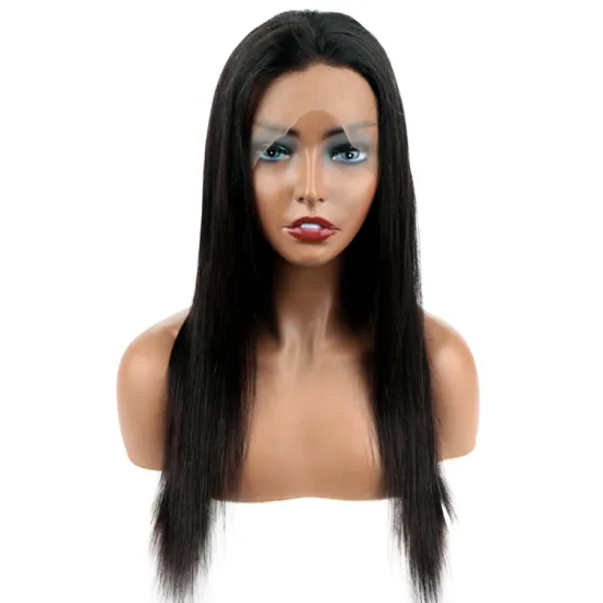 Wholesales full lace wig 100% remy virgin human hair wigs use brazilian human hair straight hair lace front wig