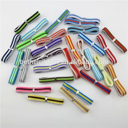 China facroty stripe material best price expressions ribbon