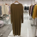 Classic Ladies Winter Cashmere Wool Long Skirt For Women