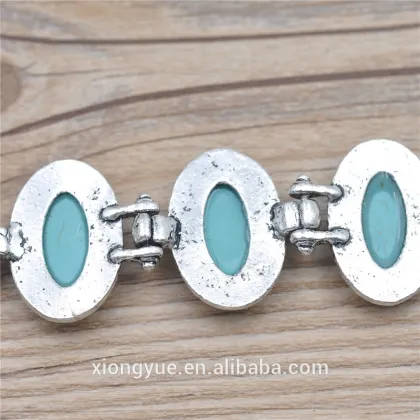 2015 New Fashion sliver Jewellery , women Natural Stone Bracelet