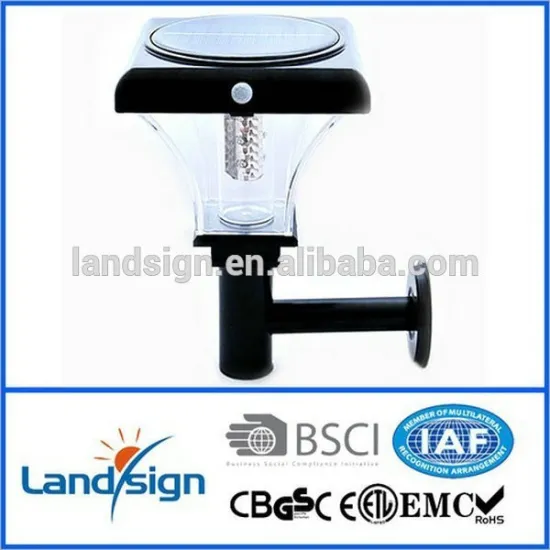 NEW ARRIVAL copper finish stainless steel solar PIR wall light with PIR SENSOR