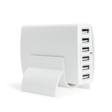 Universal 60W5V12A chaja nyingi za USB na bandari 6USB