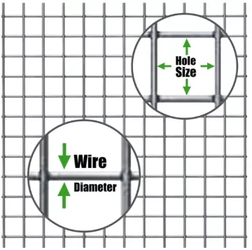 Hot sale galvanzied welded wire mesh