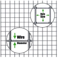 Hot dip galvanzied welded wire mesh