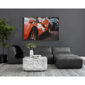 Marmorter quadratischer weißer Betontisch