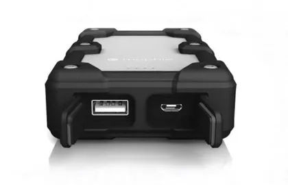 6000mah Black Mophie Case Charger , Mophie Juice Pack Powerstation Pro