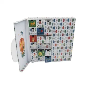 OEM ODM Halloween Gift Calendar Customized Paper Box