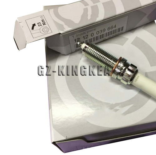 High-Quality Iridium Spark Plug Resistor OEM 12120039664 for German Car Engines