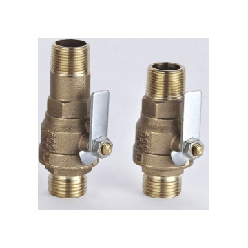 Bronze ball valve with Aluminum handle (V72006)