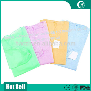 Abrasive blasting isolation gowns ,disposable frock,hospital uniforms smock