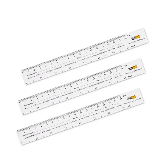 15 18CM Wound Measuring Paper Ruler
