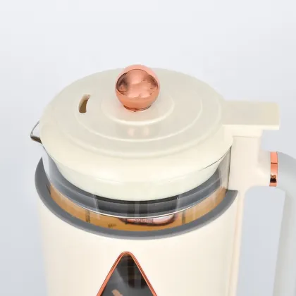 Automatic Almond Milk Maker with Auto Clean Glass for Homemade Soy and Oat Milk