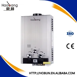Battery power gas water heater
