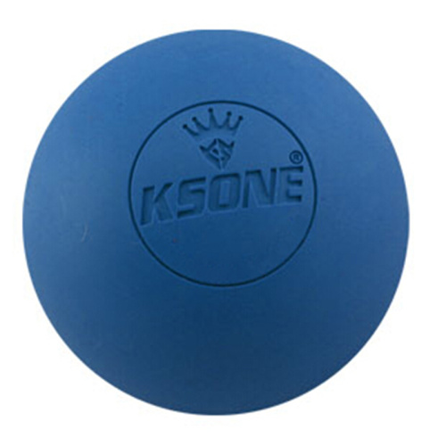 Bola de lacrosse del masaje de goma natural crossfit