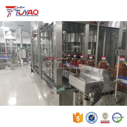 12000BPH Palm Oil and Olive Oil Filling Machine - Edible Oil Rotary Weighing Filler