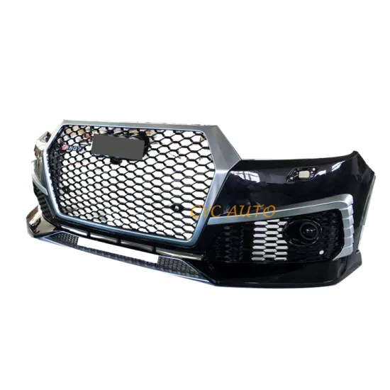 New PP Plastic RSQ7 Front Bumper with Honeycomb Grille for Audi Q7/SQ7 2016-2020