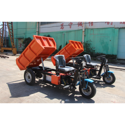 Diesel Electric Load Dump Tricycle With Durable Box