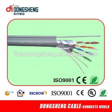 LinAn DongSheng Cable Supply 4 Pairs CCA/CU Cat5e FTP Cable
