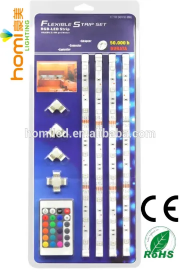 Homi blister packing flexible led strip