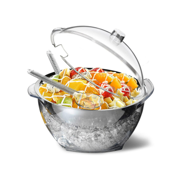 4.5 Qt Chilled Serving Bowl with Lid for Parties