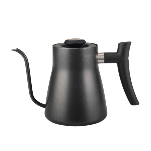 Matte Black Pour over Kettle with Thermometer