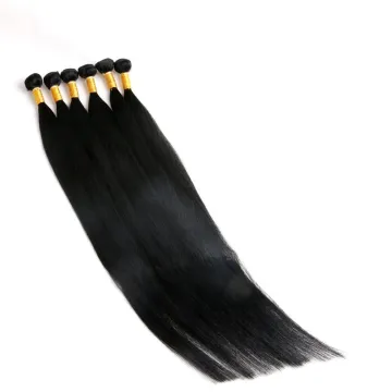 30 32 34 36 38 40 Inch 100% Unprocessed Brazilian Human Hair Weaves Bundles