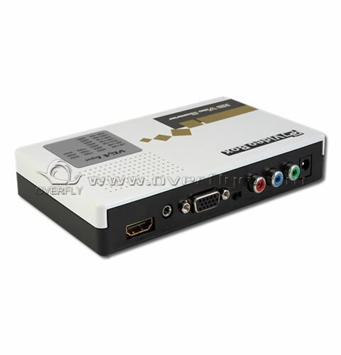 Fy1318 1080p, 480i, 480p, 720p, 1080i , 720p Vga + Ypbpr To Hdmi With Scaler Converter