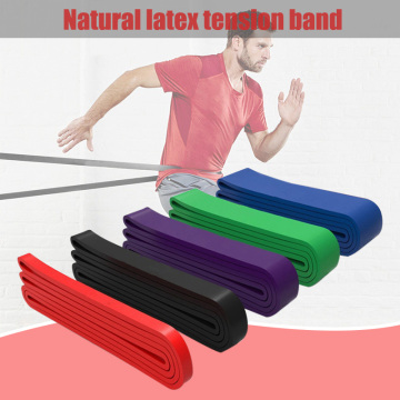 Yoga Elastic Pilates Fitness Bands Latex Gym Weightlifting Stretch Resistance Exercise Band Belt SEC88