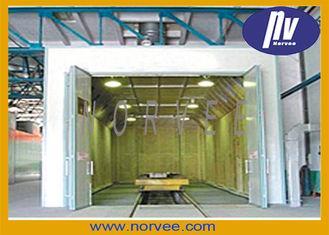 Manual Electric Steel Shot Blasting Booth For Cleaning Stru