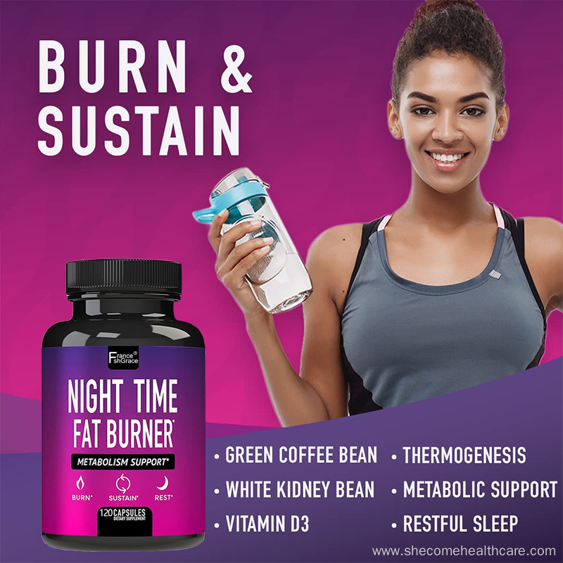 Night Time Fat Burner Supplement for women