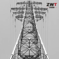 Torre de energia em tubo de aço