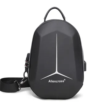 Customized Waterproof PVC Coating Oxford Backpack - Anti-Theft Sling Bag